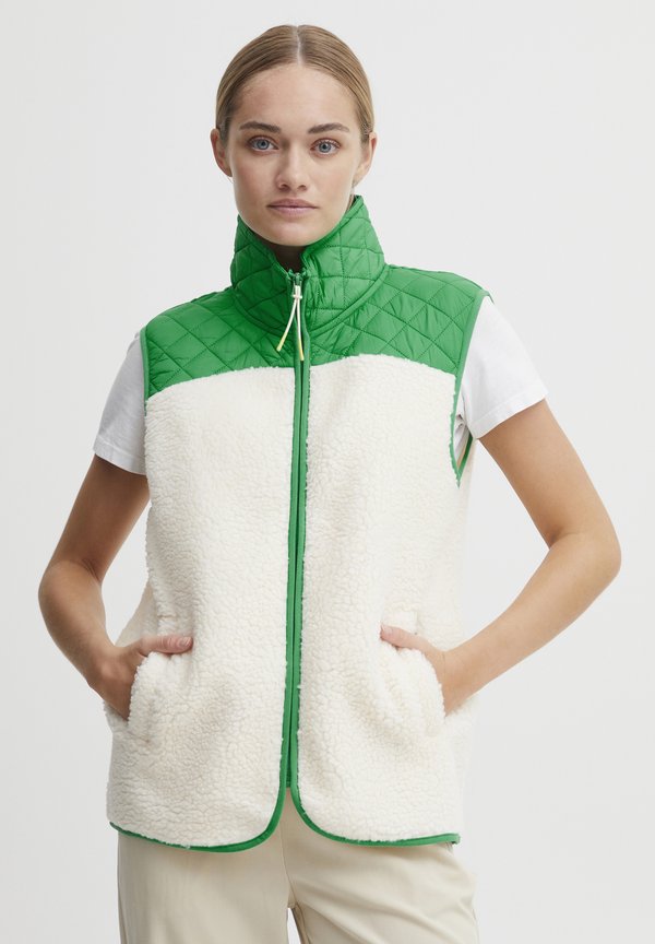 OXBETTY - Waistcoat - mint mix