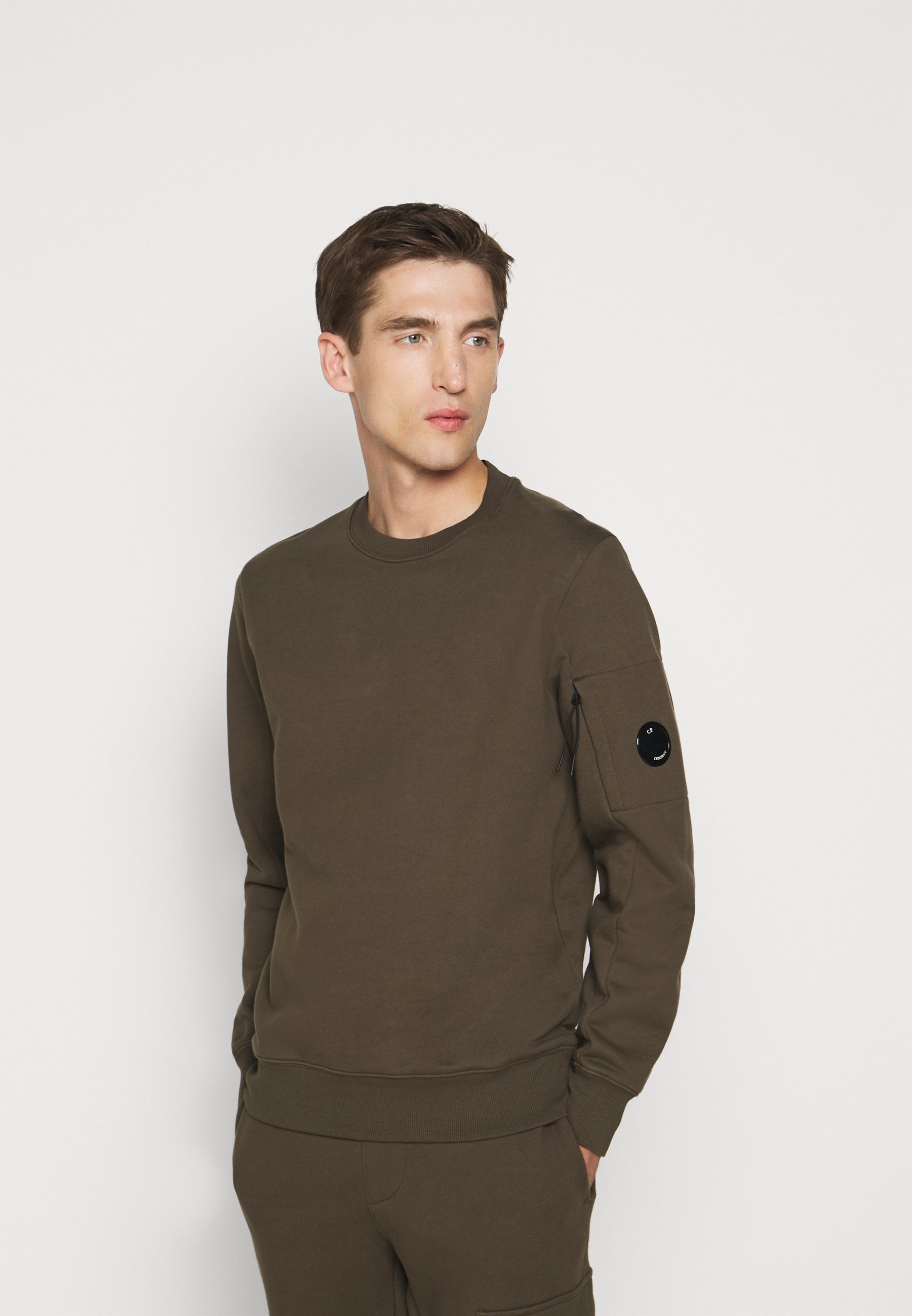 C.P. Company CREW NECK Sweater ivy greenGroen Zalando.nl C.P. Company Ronde hals truien Groen crew neck kopen | Hans