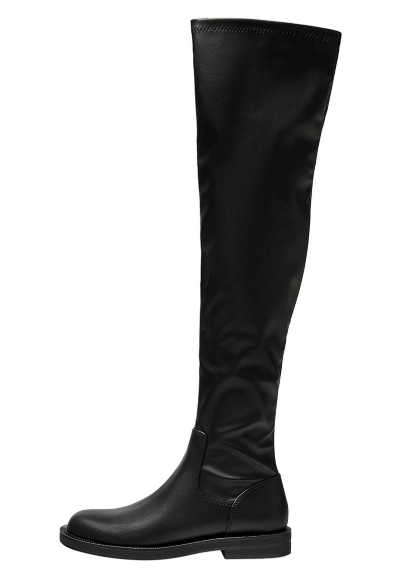 PULL&BEAR Overknee laarzen zwart PULL&BEAR Overknee laarzen zwart