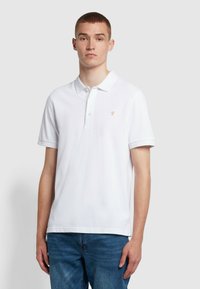 BLANES SLIM FIT - Poloshirt - white