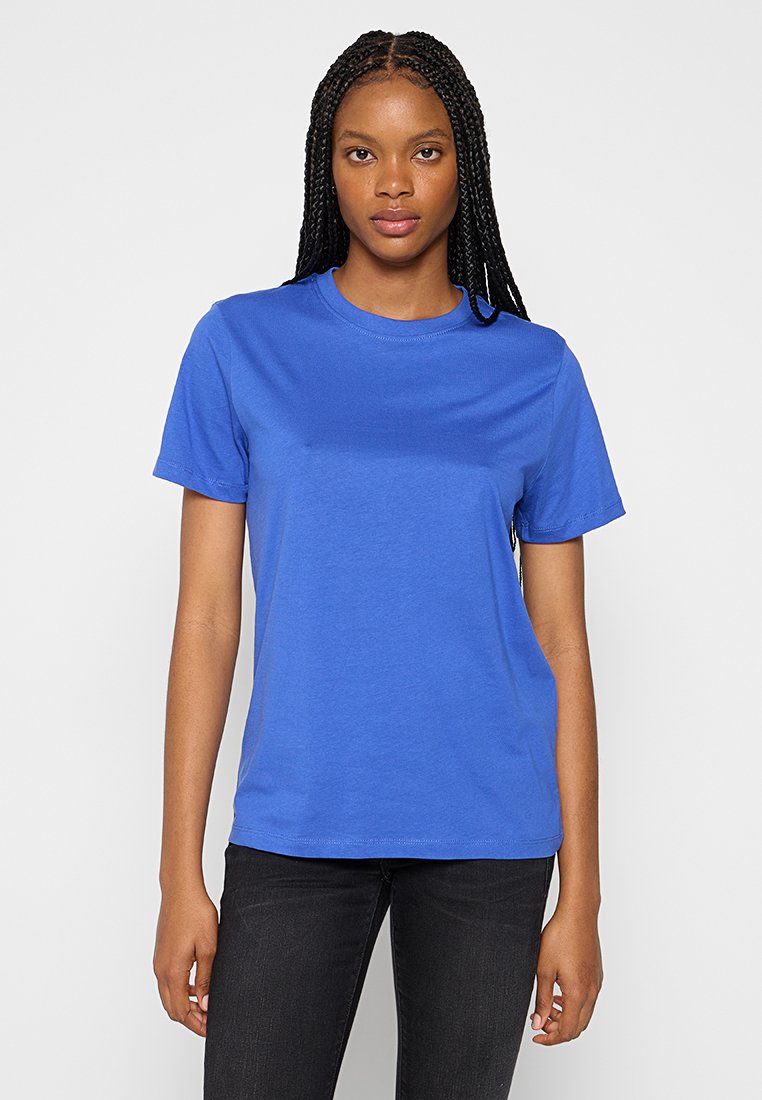 Selected Femme T-shirt basic koningsblauw Selected Femme T-shirt basic koningsblauw