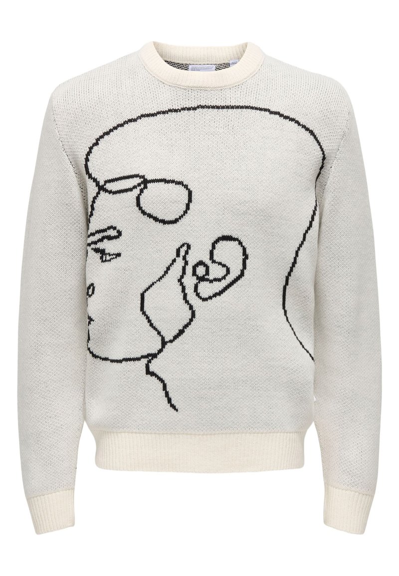 Only & Sons Trui beige