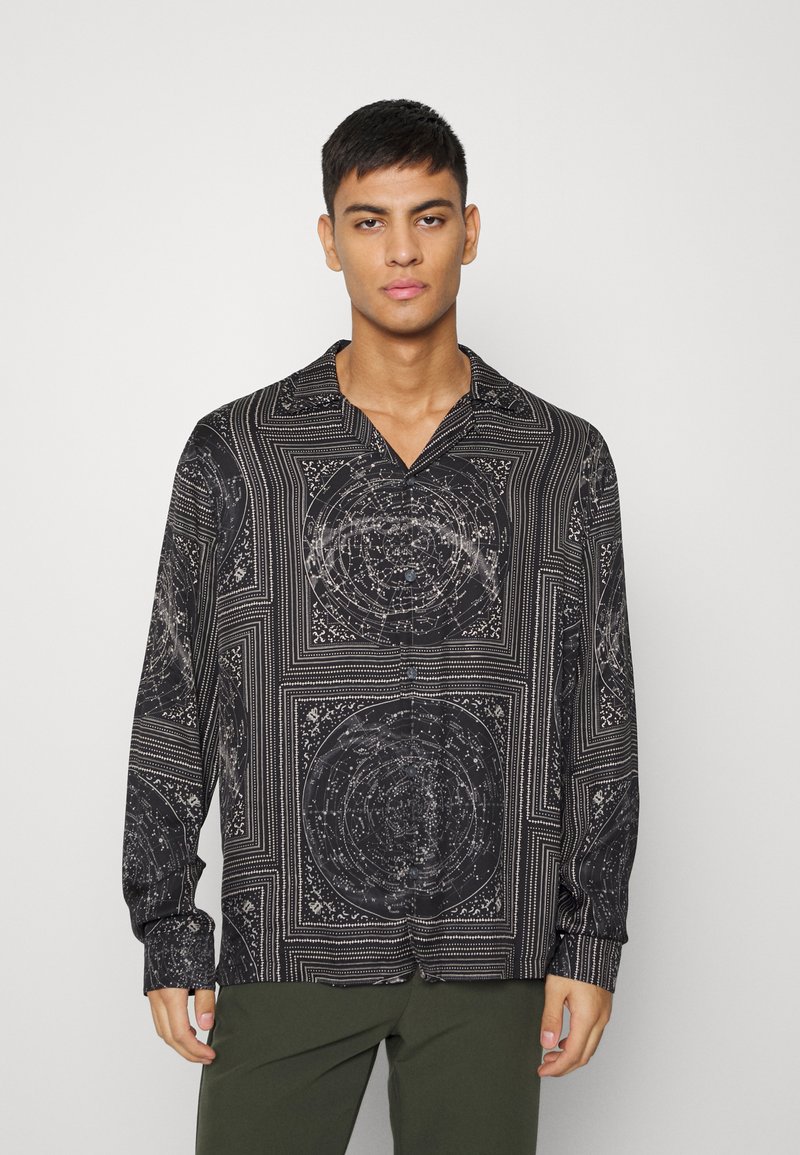 AllSaints STAR BANDANA Shirt jet black/black Zalando.de