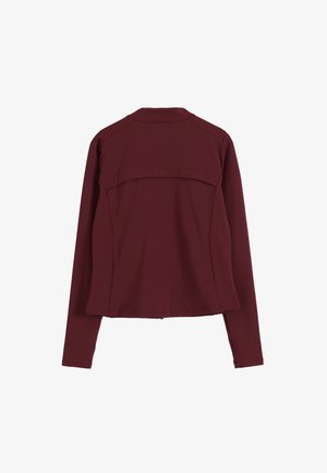 aim’n®, SENSE ZIP JACKET - Giacca sportiva - merlot