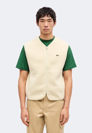 Lacoste, Veste sans manches - naturel clair