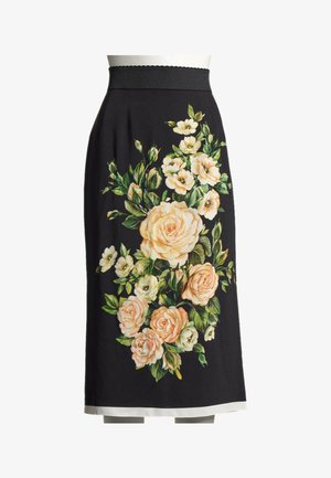 Dolce&Gabbana, Jupe trapèze - black