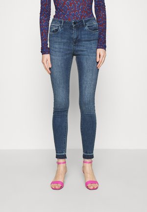 Vaqueros pitillo - dark-blue denim