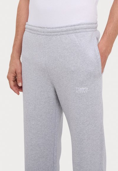 7 DAYS Active ORGANIC LOUNGE PANTS UNISEX - Treniņtērpa apakšdaļas - heather grey