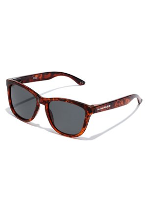 ONE POLAR - Sunglasses - black/brown