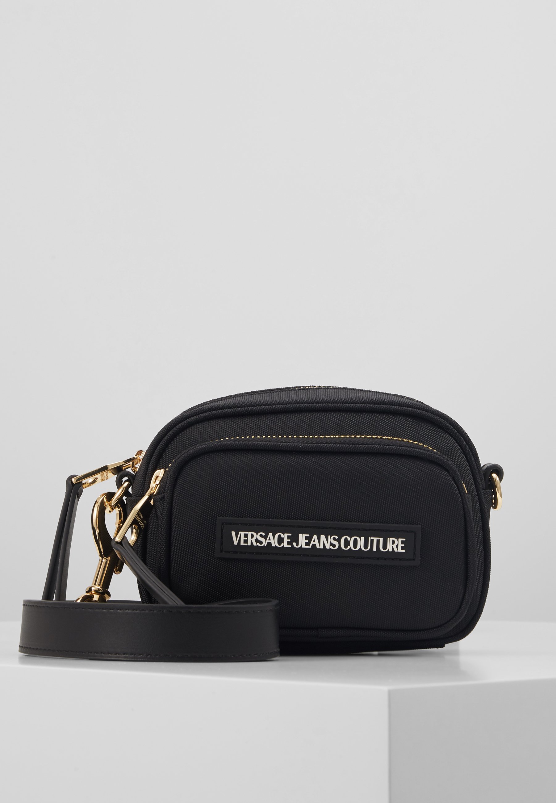 Versace Jeans Couture SML MINI NYLON XB CAMERA Versace Jeans Couture Skulderveske black Zalando.no