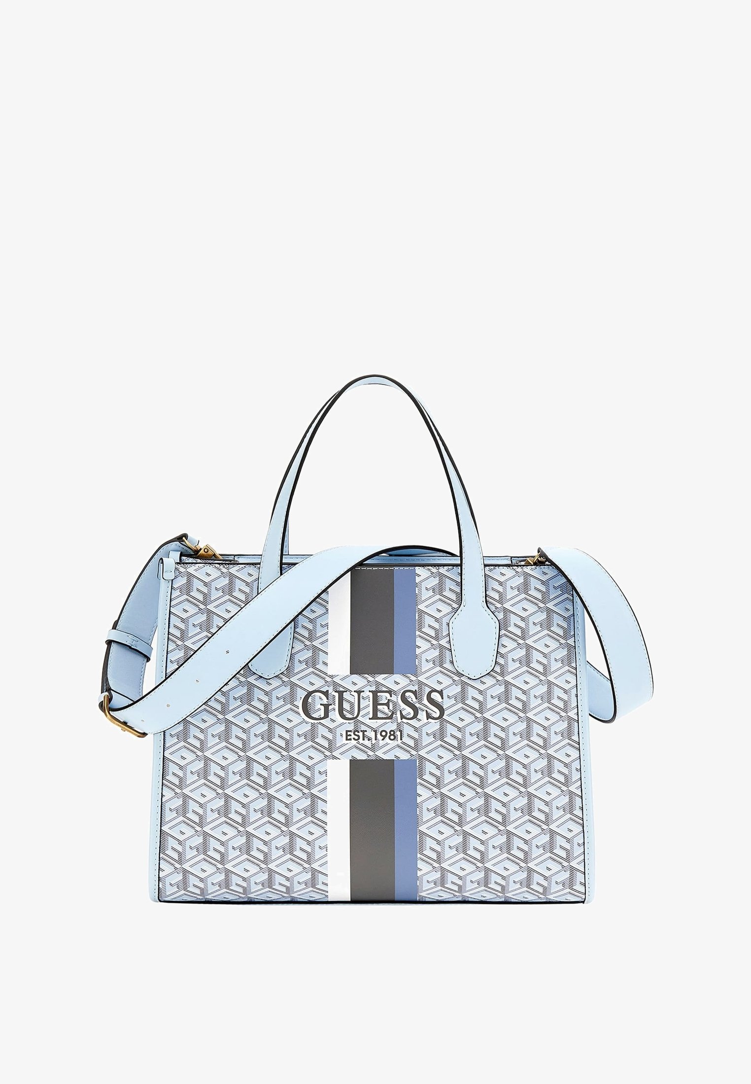 Guess Tasche Babyblau Guess NOELLE Handtasche Hellblau Zalando