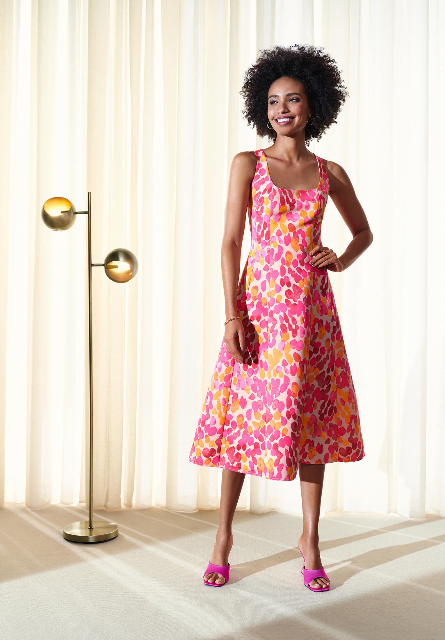 Vera Mont MIT PUNKTEN - Cocktailkleid/festliches Kleid - rosé pink/pink -  Zalando.de