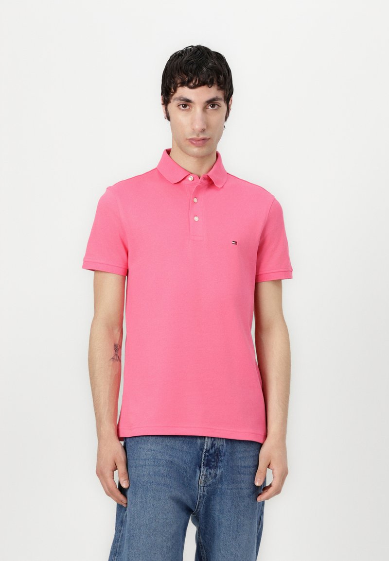 Tommy Hilfiger SLIM - Polo shirt - pink alert