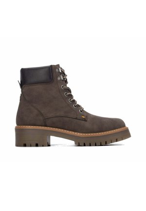 Refresh, BOTIN DE MUJER PLANO - Botines con plataforma - marron