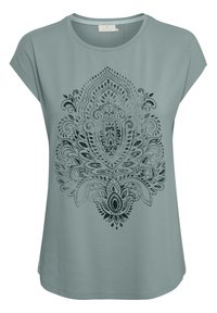 KAMALLY - T-shirt con stampa - trellis