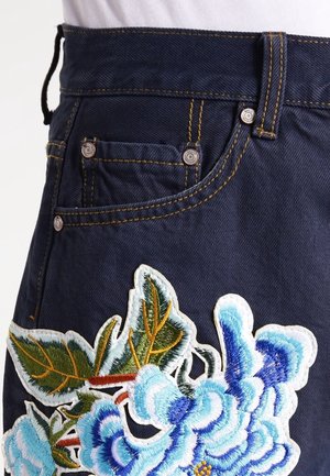 Denim shorts - dark blue