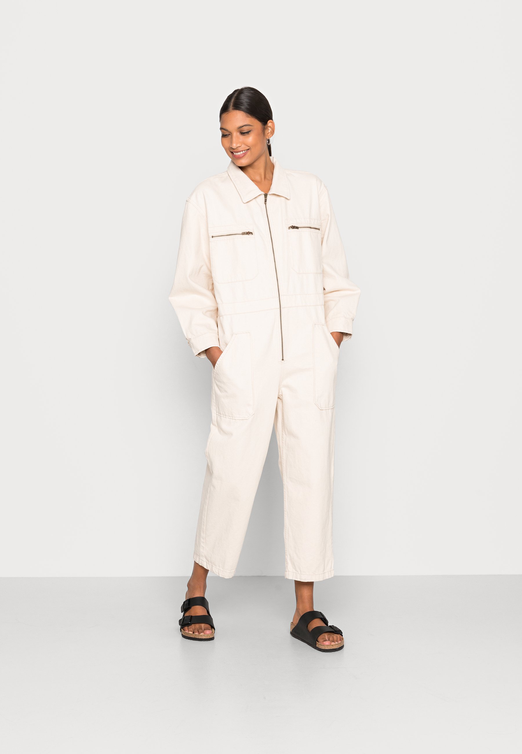 American Vintage Jumpsuit - ecru/off 