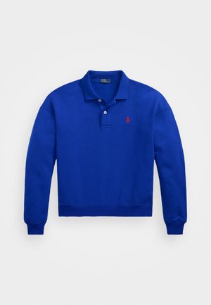 Polo Ralph Lauren POLO COLLAR FLEECE PULLOVER - Sudadera - sapphire star