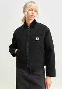 Carhartt WIP - DETROIT JACKET - Lett jakke - black Miniatyrbilde 1