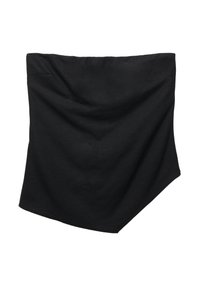 ASYMMETRIC STRAPLESS - Top - black