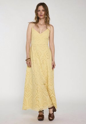 Maison 123, ROBES BERYLE R BRODEE - Maxikleid - soleil