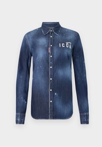 SHIRT - Nööpidega pluus - dark blue wash