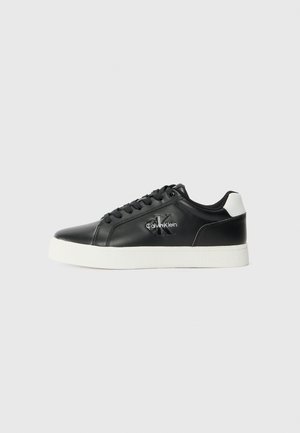 Calvin Klein Jeans CLASSIC CUPSOLE MONO - Športni copati - black/bright white