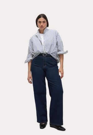Vaqueros rectos - indigo mix
