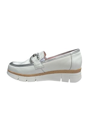 INSTAPPERS - Plateaupumps - wit