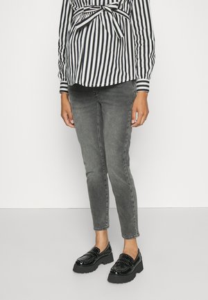 OLMEMILY STRETCH - Jeans Straight Leg - dark grey denim