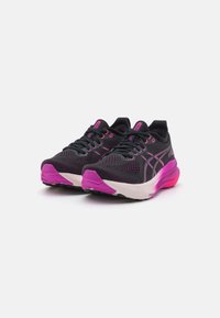 ASICS GEL-KAYANO 31 - Hardloopschoenen voor op de weg - black/bold magenta
