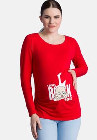 M.M.C. I WILL ROCK YOU - Langarmshirt - rot