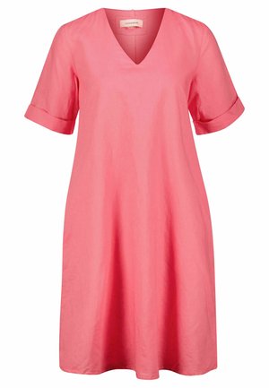 Freizeitkleid - himbeer