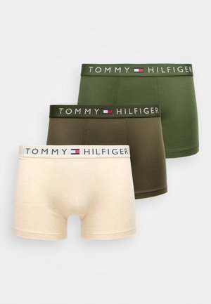 ORIGINAL TRUNK 3 PACK - Boxer alsónadrág - oat heather/mountain pine/army green