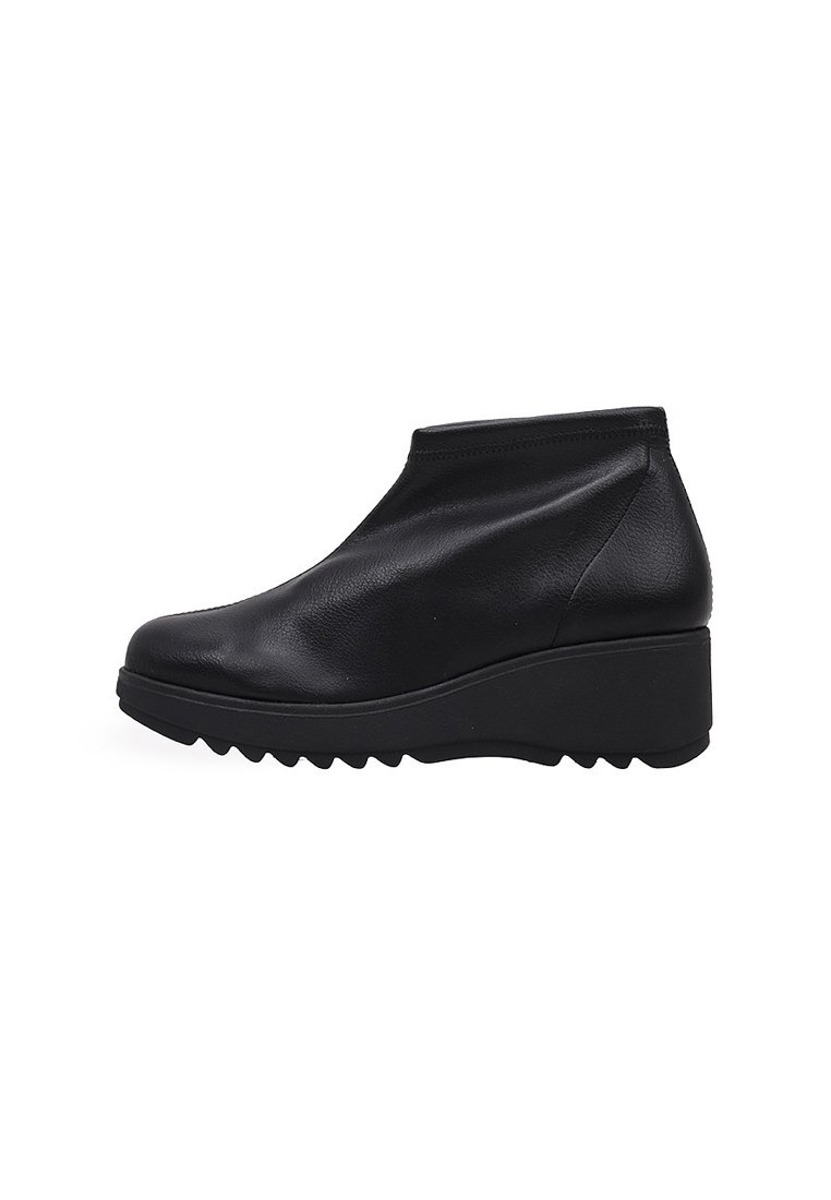 Sandra Fontán VELASCO - Wedge Ankle Boots - black