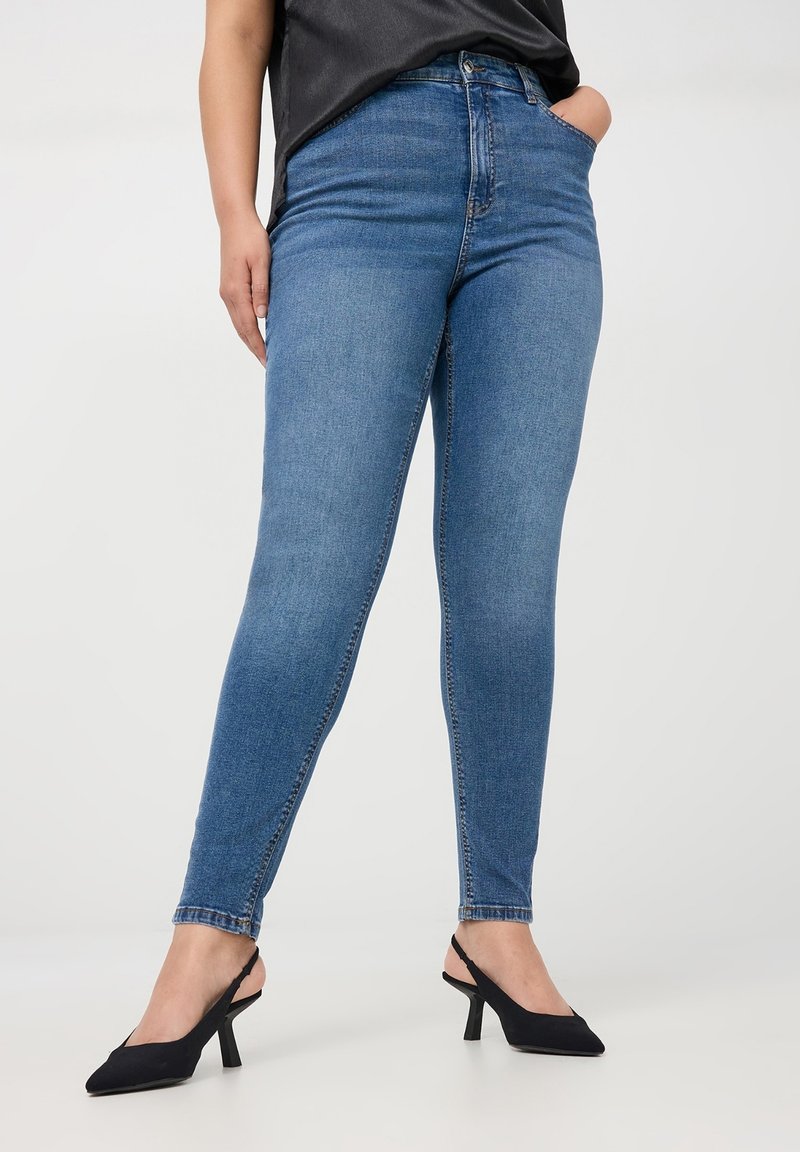 Terranova Jeans Skinny Fit - blu denim medio