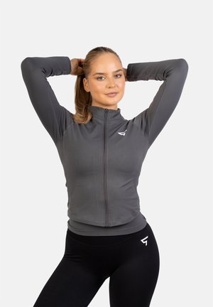 EVE SEAMLESS - Verryttelytakki - dark grey
