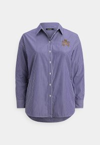 RELAXED FIT STRIPED BROADCLOTH SHIRT - Chemise - blue/white multi