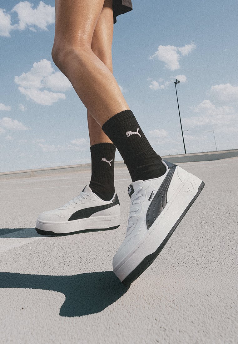 Puma Sneakers laag zwart