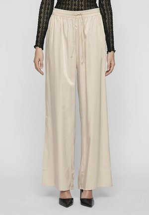 HIGH WAIST - Pantaloni - feather gray