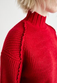 Vero Moda VMMARIE HIGHNECK  - Pullover - salsa