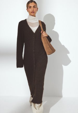 Strickkleid - brown