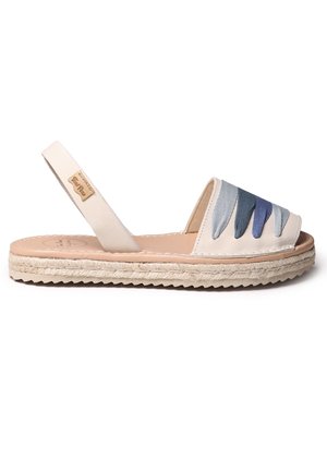 MIRA-CM - Platåsandaletter - blau