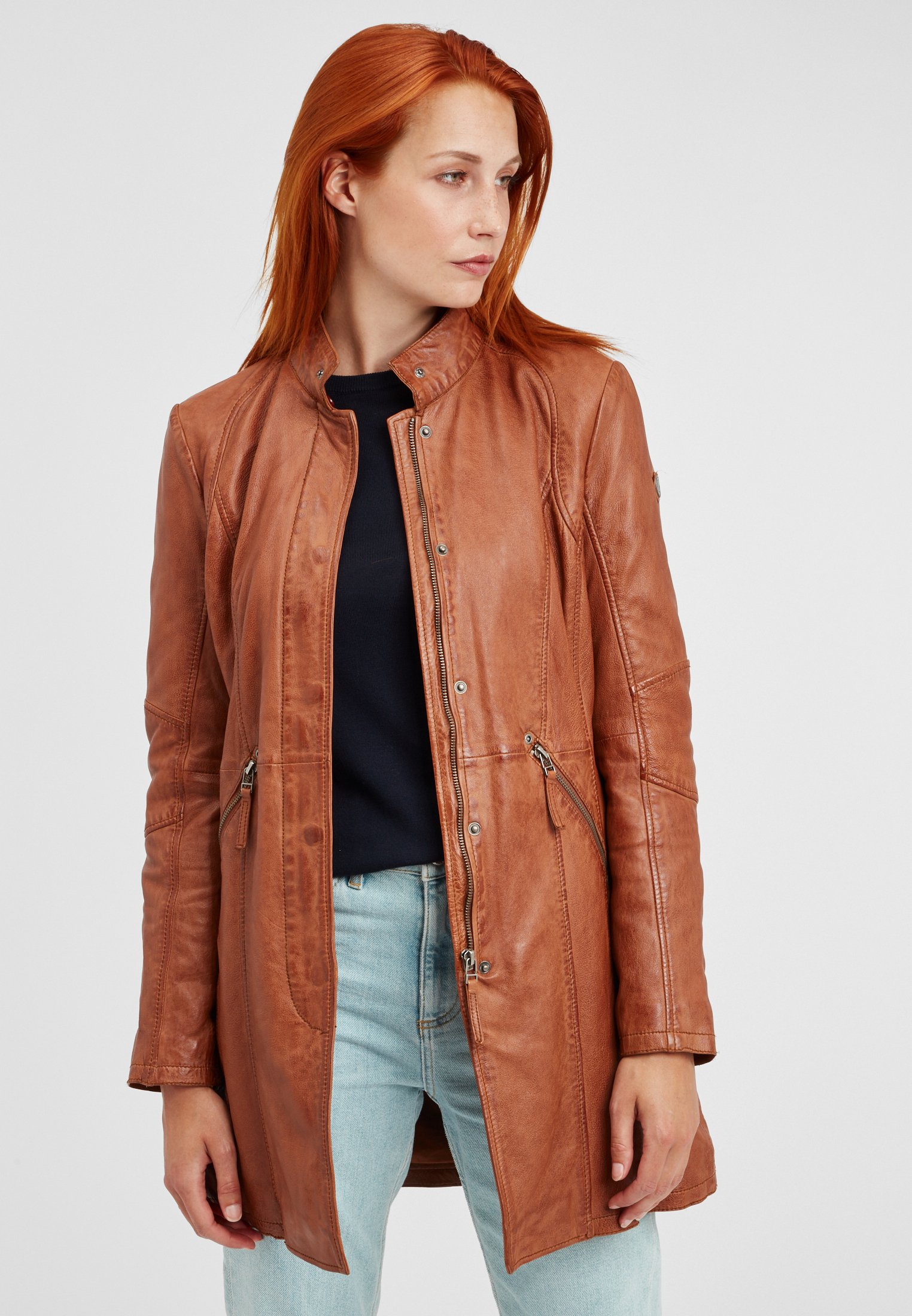 Gipsy Leren jas cognacCognac Zalando.nl Gipsy STACY Leren jas cognacCognac Zalando.nl