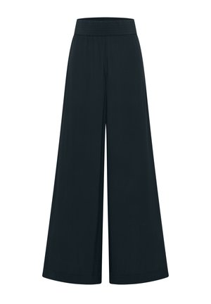 Cecil, HIGH WAIST WIDE LEG HOSE IM LOOSE FIT - Trousers - palm breeze green