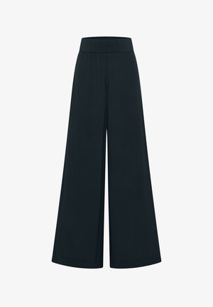 Cecil, HIGH WAIST WIDE LEG HOSE IM LOOSE FIT - Trousers - palm breeze green