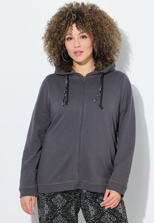 Ulla Popken Sweatjakke - graphite grey