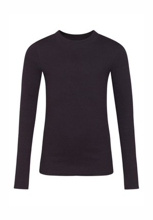 WE Fashion Hosszú ujjú felső - black