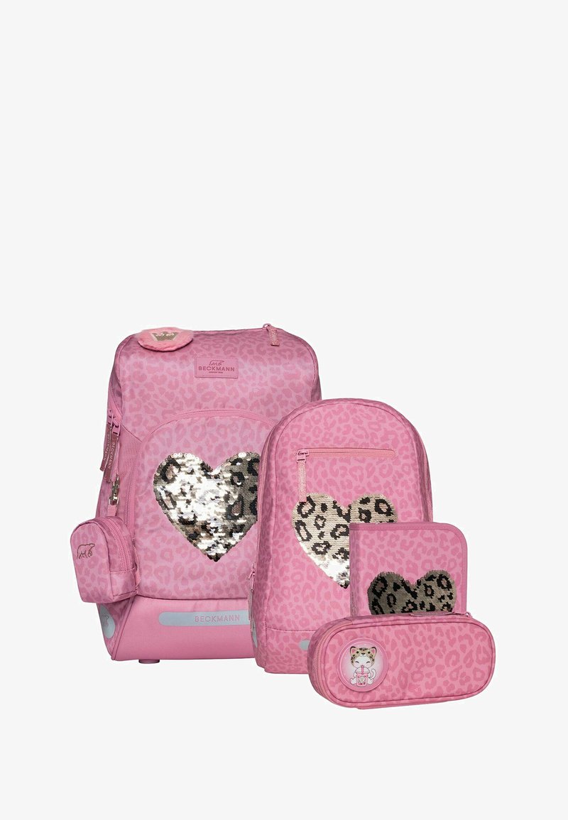 Beckmann Norway ACTIVE AIR FLX SET - FURRY - School bag - pink