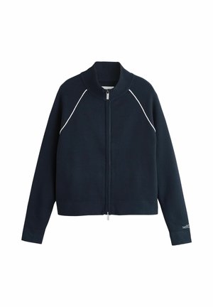 REGULAR FIT - FULL ZIP - Sweater met rits - navy